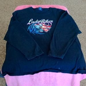🧘 Lady biker long sleeve t-shirt